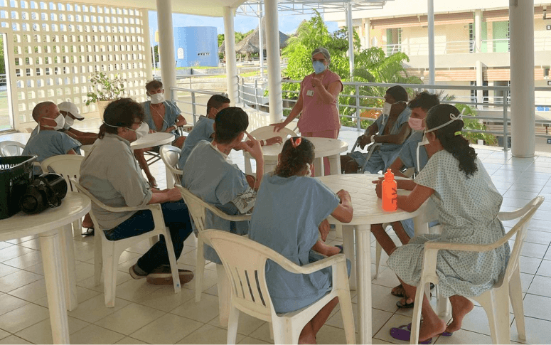 Casa de Cuidados do Ceará destaca tratamento da tuberculose em evento com foco no mês de combate à doença