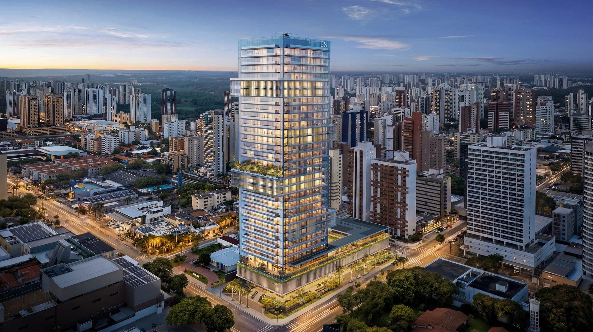 BSPAR lança oficialmente, em grande estilo, o empreendimento comercial BS Steel