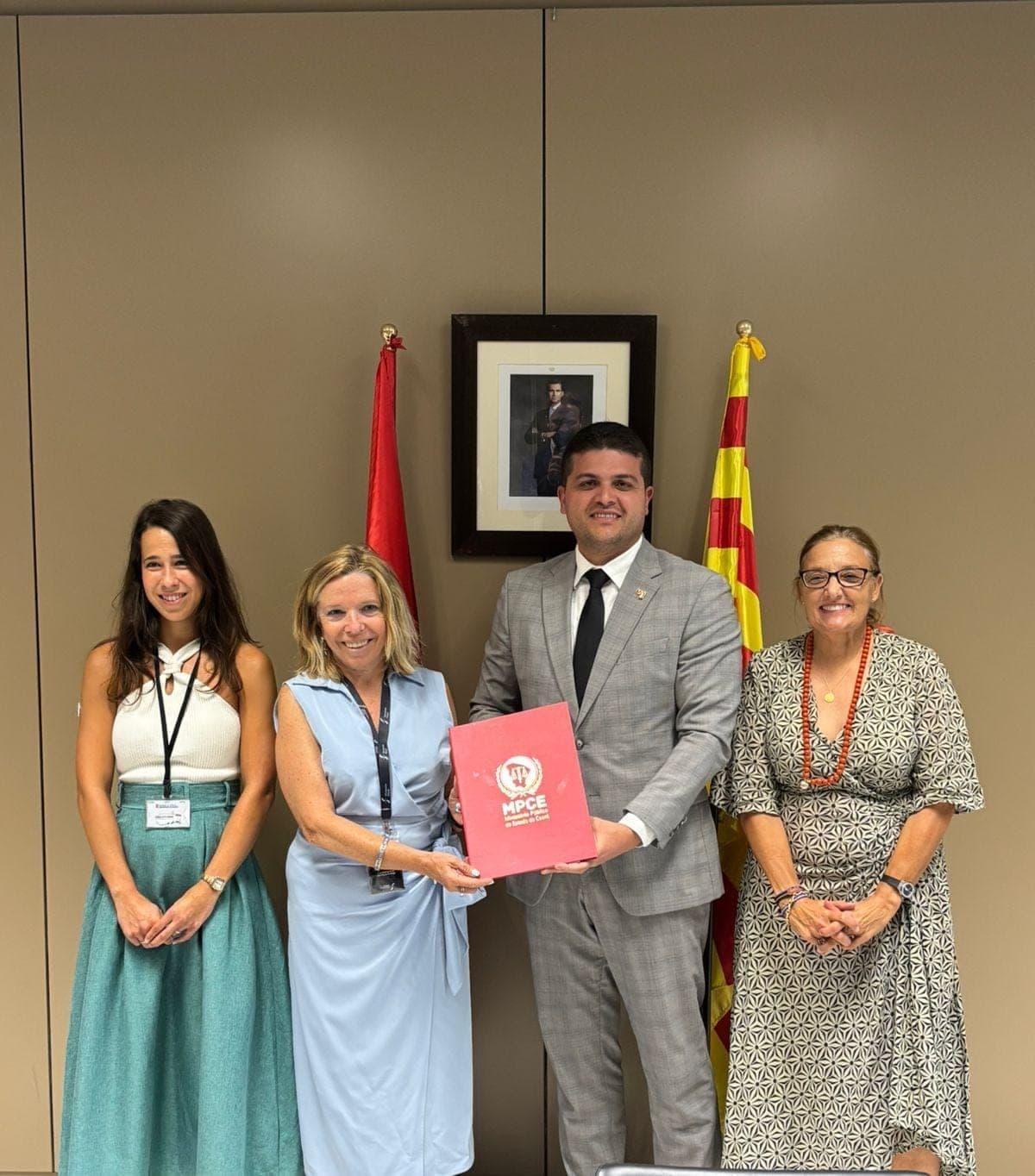 MP do Ceará e Ministério Público de Barcelona formalizam intercâmbio de experiências no enfrentamento da violência contra a mulher