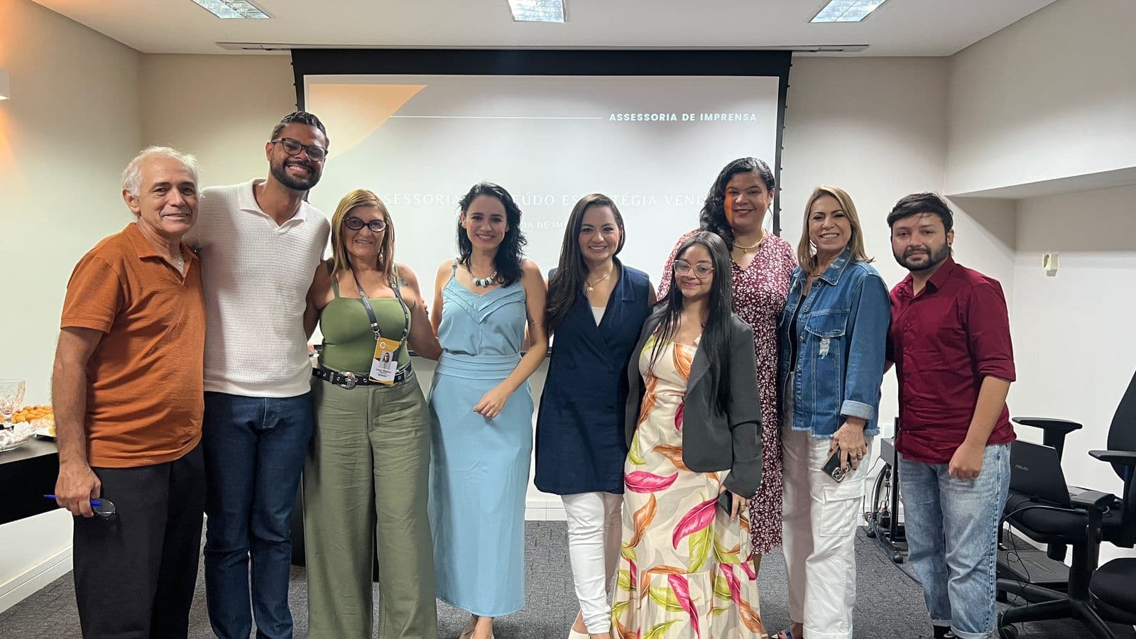 ACEV recebe jornalistas da imprensa cearense para café da manhã com networking