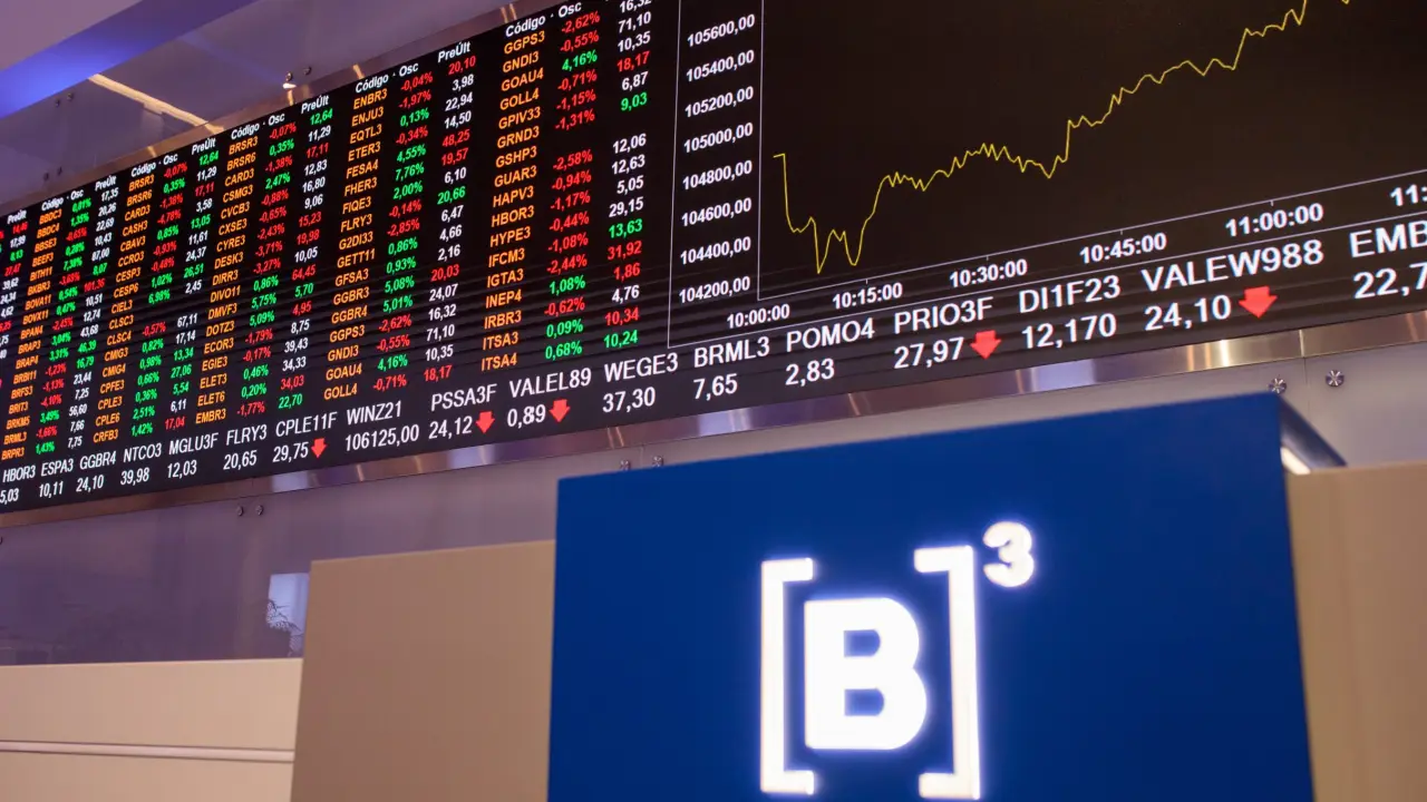 Bolsa brasileira opera com cautela e reage a dados econômicos e movimentações corporativas