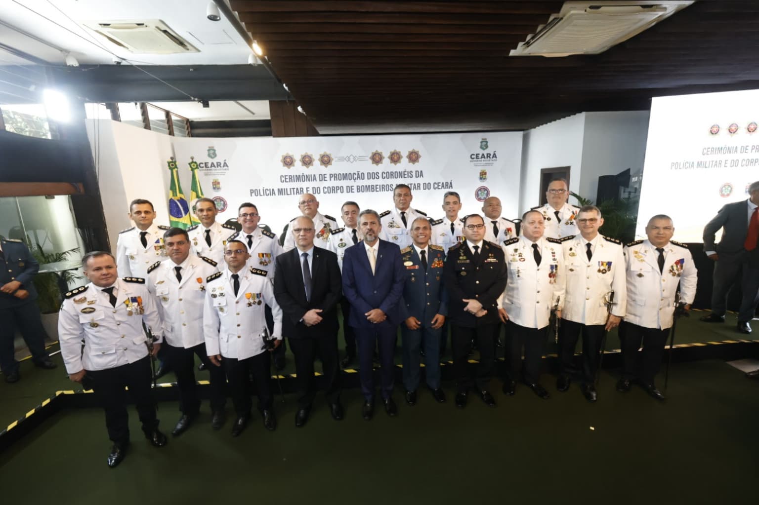 Promoção de coronéis fortalece comando das Forças de Segurança e amplia combate ao crime no Ceará